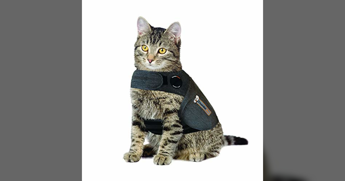 Thundershirt Comfort Wear for Cats Anxiety and Stress