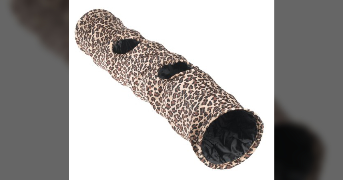 Cat Toy Irresistible Crinkle Fun Play Tunnel for Cats